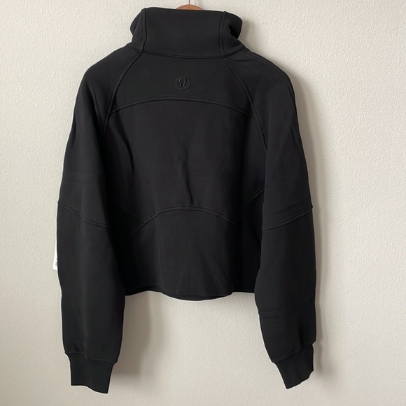 NWT Lululemon Scuba Oversized Funnel Neck Shirt Black Size XS/S - Picture 2 of 11